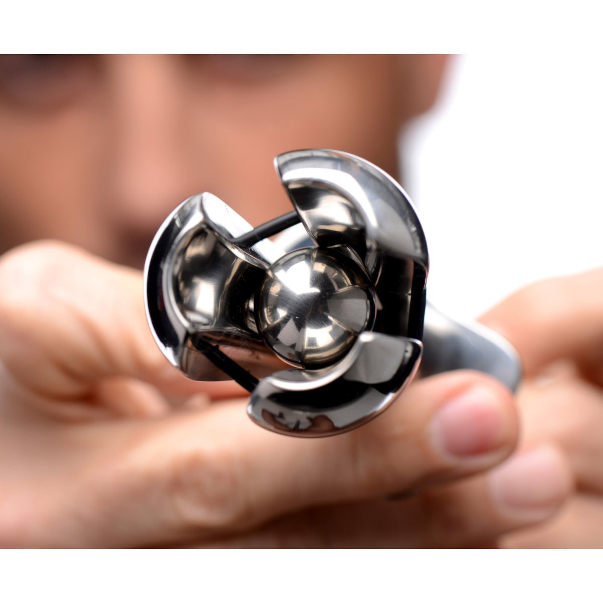 Stainless Steel Locking Anal Plug  Love Your Lust