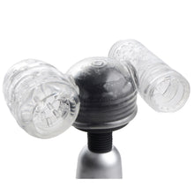 Load image into Gallery viewer, Twin Turbo Strokers 2 in 1 Wand Attachment for Men