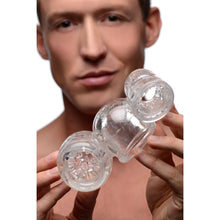 Load image into Gallery viewer, Twin Turbo Strokers 2 in 1 Wand Attachment for Men