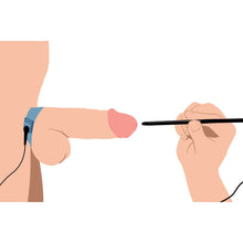 Load image into Gallery viewer, Amplifier Cock and Ball Strap with Penis eStim