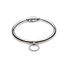Load image into Gallery viewer, Stainless Steel Combination Lock Slave Collar