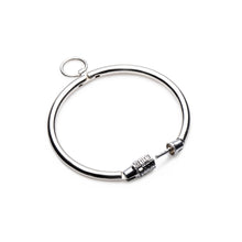 Load image into Gallery viewer, Stainless Steel Combination Lock Slave Collar