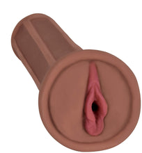 Load image into Gallery viewer, Mistress Sia BioSkin Vibrating Pussy Stroker- Brown