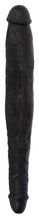 Load image into Gallery viewer, JOCK 13 Inch Tapered Double Dong Black