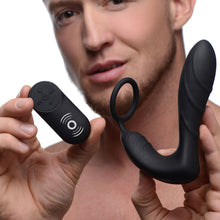 Load image into Gallery viewer, Silicone Prostate Vibrator and Strap with Remote Control