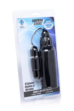 Load image into Gallery viewer, Lightning Stroke Silicone Stroker With Vibrating Bullet