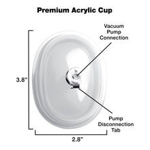 Load image into Gallery viewer, Small Vaginal 3.8 inch Pumping Cup Attachment