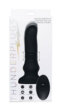 Load image into Gallery viewer, Silicone Vibrating and Thrusting Plug with Remote Control