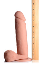 Load image into Gallery viewer, Big Shot Vibrating Remote Control Silicone Dildo with Balls - 9 Inch