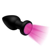 Load image into Gallery viewer, 7X Light Up Rechargeable Anal Plug - Medium