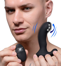 Load image into Gallery viewer, 10X P-Massage Silicone Prostate Stimulator with Stroking Bead
