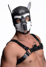 Load image into Gallery viewer, Spike Neoprene Puppy Hood - White