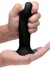 Load image into Gallery viewer, Squeezable Phallic Dildo - Black