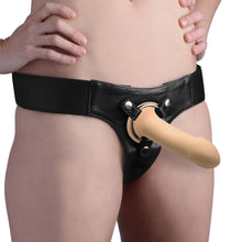 Load image into Gallery viewer, Squeezable Phallic Dildo - Beige