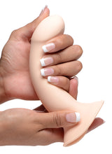 Load image into Gallery viewer, Squeezable Phallic Dildo - Beige
