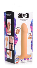 Load image into Gallery viewer, Squeezable Phallic Dildo - Beige
