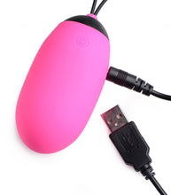 Load image into Gallery viewer, XL Silicone Vibrating Egg - Pink