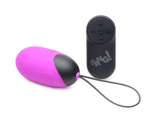Load image into Gallery viewer, XL Silicone Vibrating Egg - Purple
