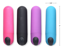 Load image into Gallery viewer, Vibrating Bullet with Remote Control - Black