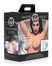 Load image into Gallery viewer, Clear Plungers Silicone Nipple Suckers - Large