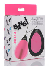 Load image into Gallery viewer, 10X Silicone Vibrating Egg - Pink