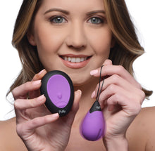 Load image into Gallery viewer, 10X Silicone Vibrating Egg - Purple
