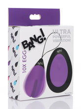 Load image into Gallery viewer, 10X Silicone Vibrating Egg - Purple