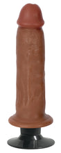 Load image into Gallery viewer, Jock Dark Bareskin Vibrating Dildo - 7 Inch