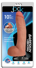Load image into Gallery viewer, Jock Light Bareskin Vibrating Dildo with Balls - 10 Inch
