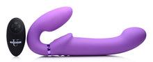 Load image into Gallery viewer, 10X Remote Control Ergo-Fit G-Pulse Inflatable and Vibrating Strapless Strap-on - Purple