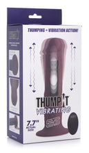 Load image into Gallery viewer, 7X Remote Control Vibrating and Thumping Dildo - Dark