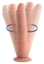 Load image into Gallery viewer, Vibrating and Rotating Remote Control Silicone Dildo - 8 Inch