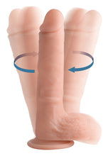 Load image into Gallery viewer, Vibrating and Rotating Remote Control Silicone Dildo with Balls - 9 Inch