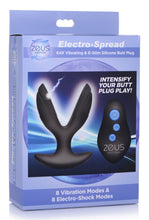 Load image into Gallery viewer, 64X Electro-Spread Vibrating and Estim Silicone Butt Plug
