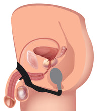 Load image into Gallery viewer, 10X P-Bomb Silicone Cock and Ball Ring with Vibrating Anal Plug