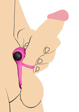 Load image into Gallery viewer, Remote Control 28X Vibrating Cock Ring and Bullet - Pink