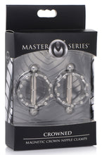 Load image into Gallery viewer, Crowned Magentic Nipple Clamps