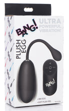 Load image into Gallery viewer, Remote Control 28X Silicone Plush Egg - Black