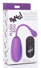 Load image into Gallery viewer, Remote Control 28X Silicone Plush Egg - Purple