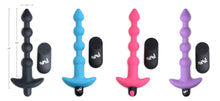 Load image into Gallery viewer, Remote Control Vibrating Silicone Anal Beads - Blue