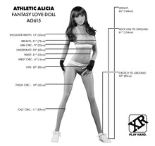 Load image into Gallery viewer, Athletic Alicia Fantasy Love Doll