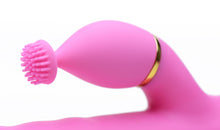 Load image into Gallery viewer, 10X Versa-Thrust Vibrating and Thrusting Silicone Rabbit with 3 Attachments