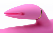 Load image into Gallery viewer, 10X Versa-Thrust Vibrating and Thrusting Silicone Rabbit with 3 Attachments