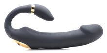 Load image into Gallery viewer, 10X Pleasure Pose Come Hither Silicone Vibrator with Poseable Clit Stimulator