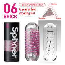 Load image into Gallery viewer, Tenga Spinner - 06 Brick Stroker