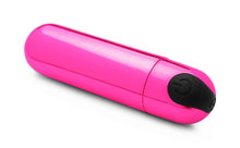 Load image into Gallery viewer, 10X Rechargeable Vibrating Metallic Bullet - Pink