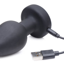 Load image into Gallery viewer, E-Stim Pro Silicone Vibrating Anal Plug with Remote Control
