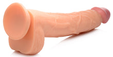 Load image into Gallery viewer, Hung Harry 11.75 Inch Dildo with Balls - Light
