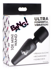 Load image into Gallery viewer, 10X Ultra Powerful Silicone Mini Wand - Black