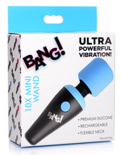 Load image into Gallery viewer, 10X Ultra Powerful Silicone Mini Wand - Blue